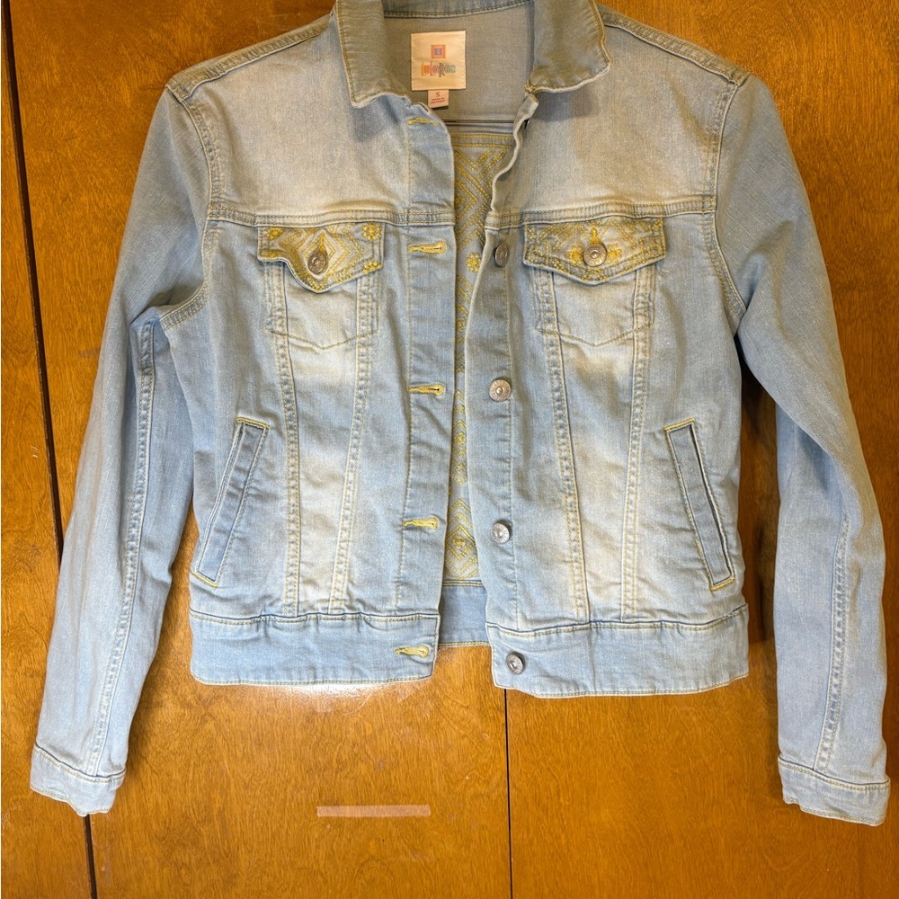 LuLaRoe Light Blue Jean‎ Jacket